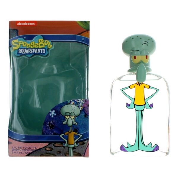 SpongeBob Squarepants Squidward 3D By Nick Jr 3.4oz EDT Spray for Boys