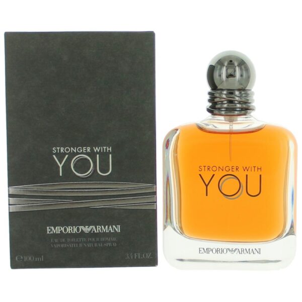 Stronger With You By Emporio Armani 3.4 oz EDT Spray for Men