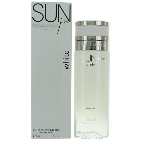 Sun Java White By Franck Olivier 2.5 oz EDT Spray for Men