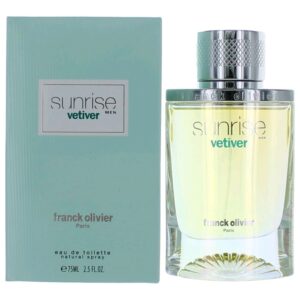 Sunrise Vetiver By Franck Olivier 2.5 oz Eau De Toilette Spray for Men