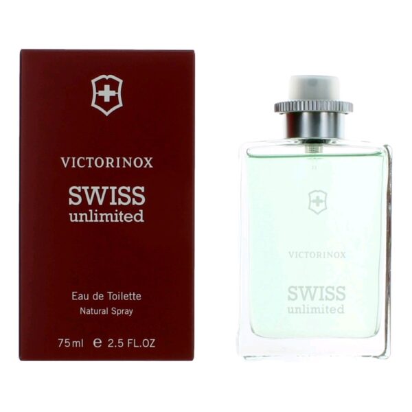 Swiss Unlimited By Victorinox 2.5 oz EDT Spray for Men