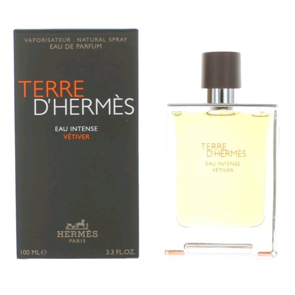 Terre D'Hermes Eau Intense Vetiver By Hermes 3.3 oz EDP Spray for Men