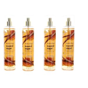 Toasted Sugar by Bodycology 4 Pack 8 oz Fragrance Mist for Women