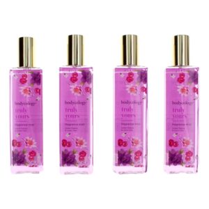 Truly Yours by Bodycology 4 Pack  8 oz Fragrance Mist for Women