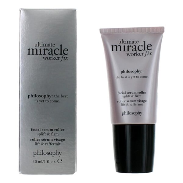 Ultimate Miracle Worker Fix By Philosophy 1oz Facial Serum Roller for Unisex