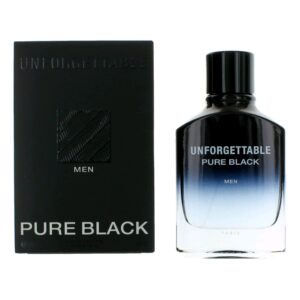 Unforgettable Pure Black By Glenn Perri 3.4 oz EDT Spray for Men