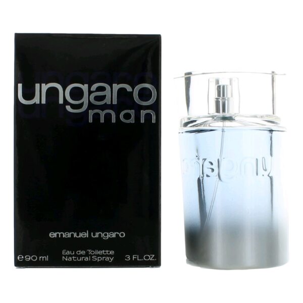 Ungaro Man By Emanuel Ungaro 3 oz EDT Spray for Men