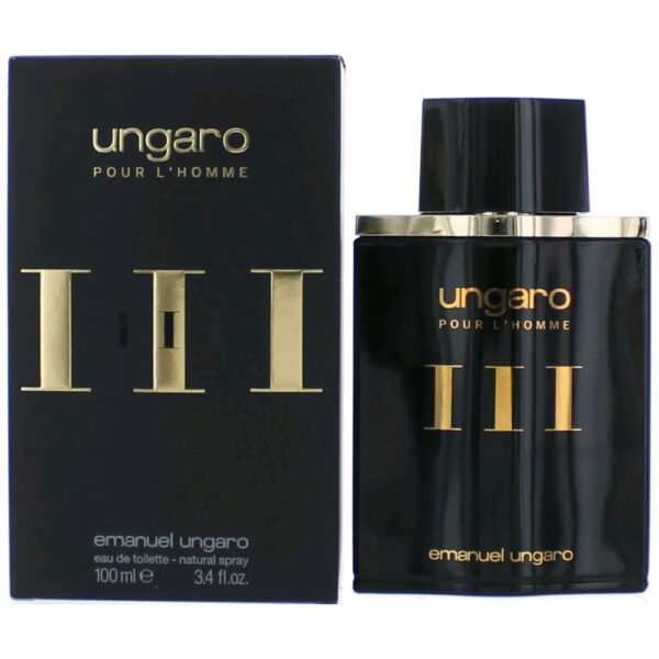 Ungaro Pour L'Homme III By Ungaro 3.4 oz EDT Spray for Men