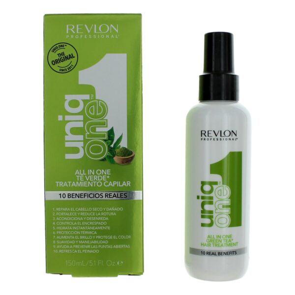 UniqOne All In One Green Tea Hair Treatment By Revlon 5.1oz Hair Treatment