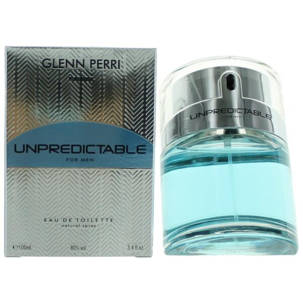 Unpredictable By Glenn Perri 3.4 oz EDT Spray for Men