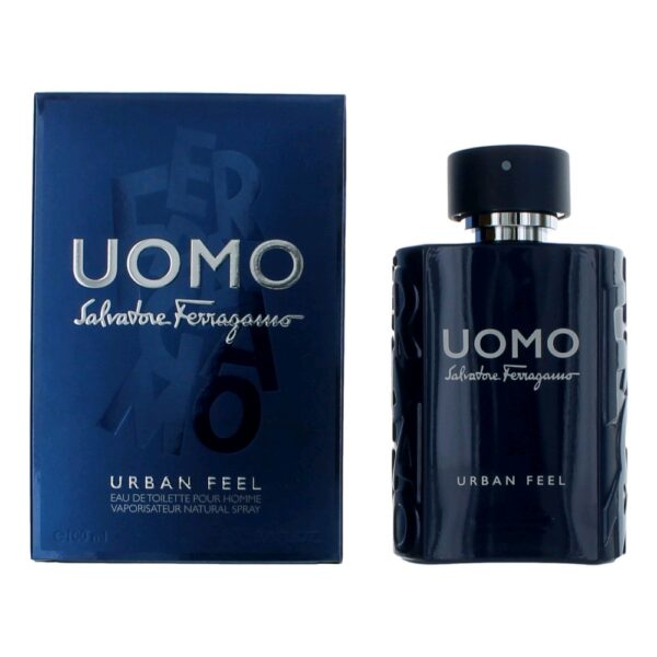 Uomo Urban Feel By Salvatore Ferragamo 3.4 oz EDT Spray for Men