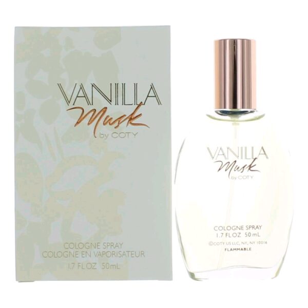 Vanilla Musk By Coty 1.7 oz Cologne Spray for Women