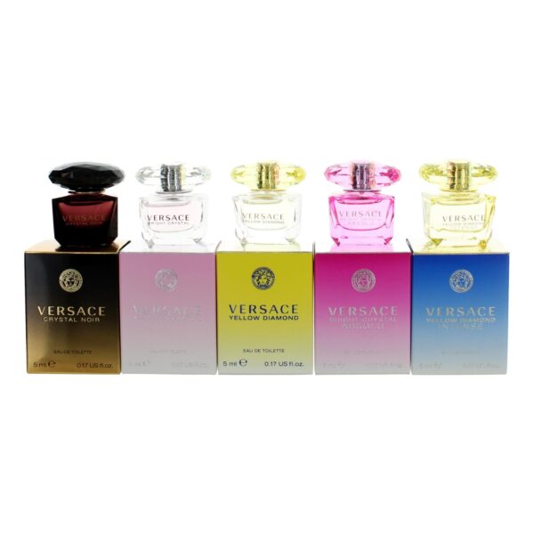 Versace By Versace 5 Piece Mini Variety Set for Women