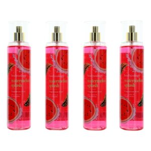 Watermelon Splash By Bodycology 4 Pack 8 oz Fragrance Mist for Women