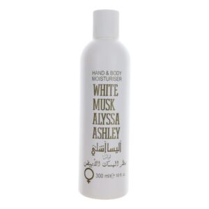 White Musk By Alyssa Ashley 10 oz Hand & Body Moisturizer for Women