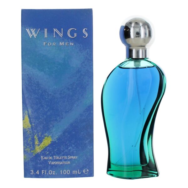 Wings By Wings 3.4 oz EDT Spray for Men