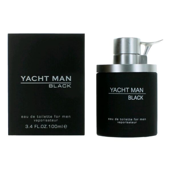 Yacht Man Black By Myrurgia 3.4 oz EDT Spray for Men