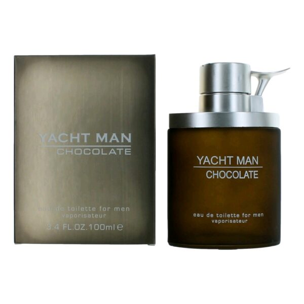 Yacht Man Chocolate By Myrurgia 3.4 oz EDT Spray for Men