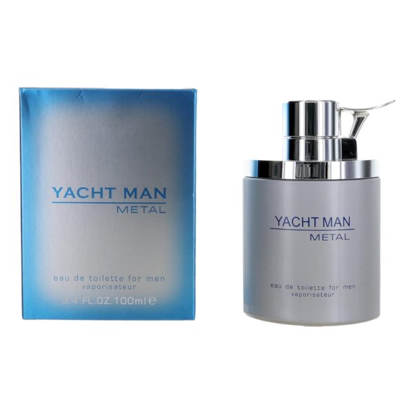 Yacht Man Metal By Myrurgia 3.4 oz EDT Spray for Men