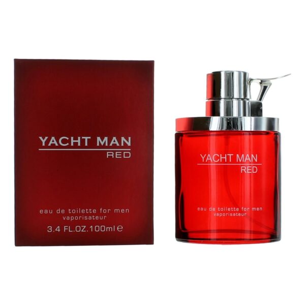 Yacht Man Red By Myrurgia 3.4 oz EDT Spray for Men