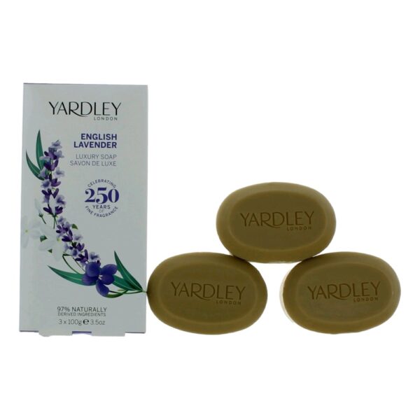 Yardley English Lavender By Yardley of London 3 x 3.5oz Luxury Soap women